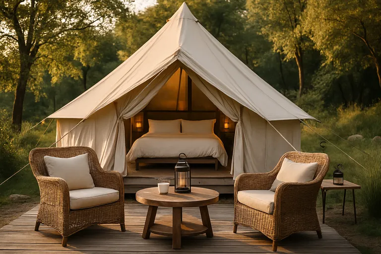 Glamping: een luxe ontsnapping in de natuur