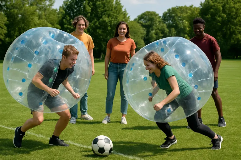 Organisatie van een bubbelbal klassenuitje